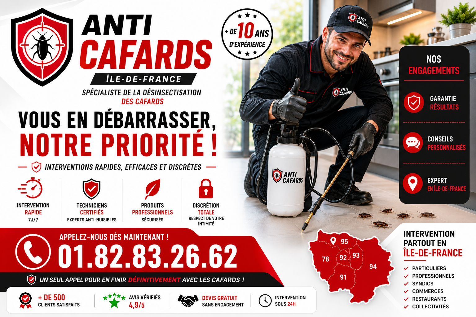 Cafards Pierrelaye